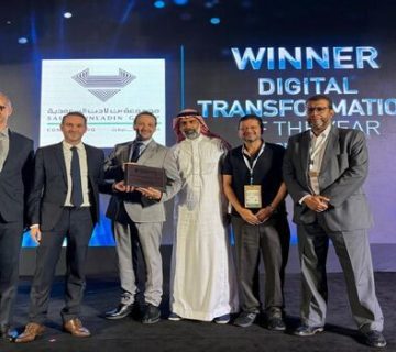 Saudi Binladin Group was winning Digital Transformation of the Year 